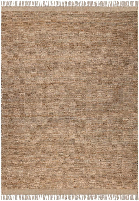 Lonut Checkered Jute Area Rug