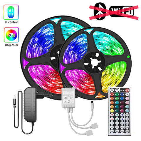 Rgb 5050 Led Strip Lights for Bedroom Bluetooth